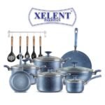 MAGNO XELENT JUMBO SET 19 PIECES MARBLE NONSTICK