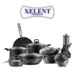 magno xelent grand set 21 pieces marble coated non stick cookware pakistan