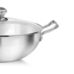 Luxury Wok/Karahi 26cm Glass Lid - Image 5