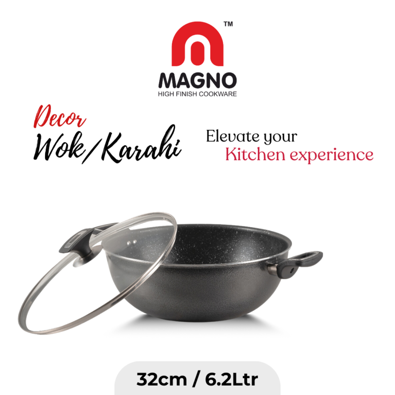 Decor Nonstick Karachi/wok 32cm
