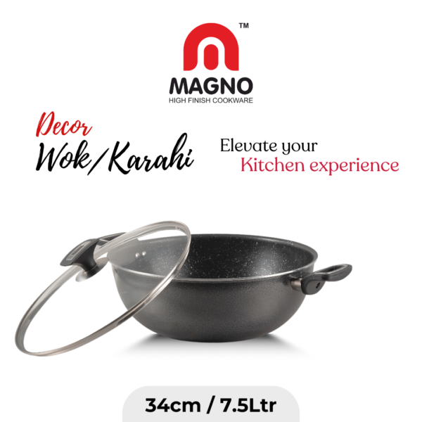 Decor Nonstick Karachi/wok 34cm