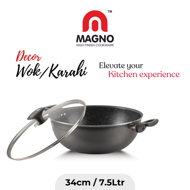 Decor Nonstick Karachi/wok 34cm