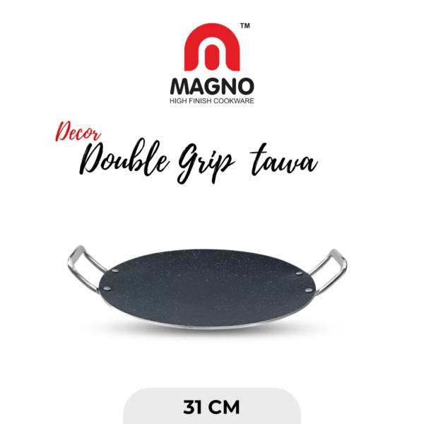 NON-STICK DOUBLE KUNDA TAWA 31 CM