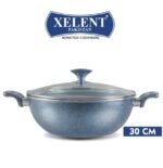 Marble Jumbo Cookware Set 19 Pcs Granite - Image 5