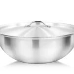 Wok/Karahi 28cm Metal Finish - Image 4