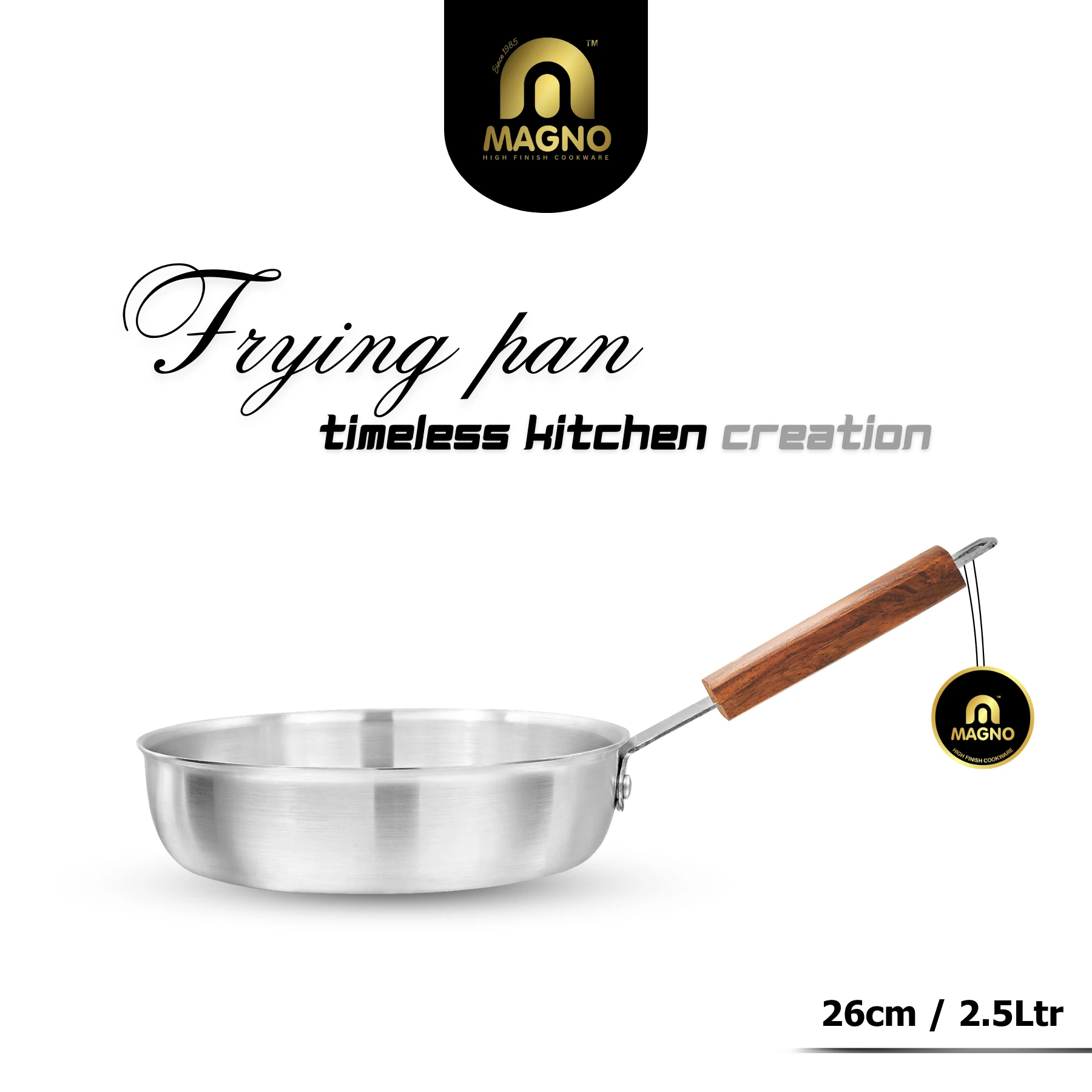 50 Fry Pan 26cm Metal Finish - Image 1