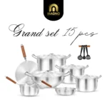 Grand Set 15 Pcs Metal Finish