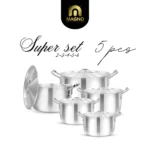 Super Set 5pcs (2-6) Metal Finish