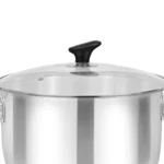 Casserole 20cm Metal Finish Glass Lid - Image 4