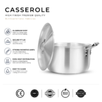 Casserole 22cm  Metal Finish - Image 2