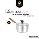 Sauce Pan 20cm with Glass Lid