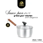Sauce Pan 24cm with Glass Lid