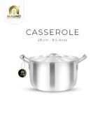 Casserole 28cm Metal Finish