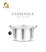 Casserole 30cm Metal Finish