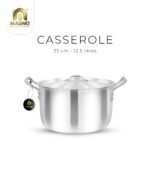 Casserole 33cm Metal Finish