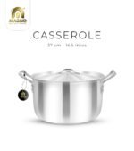 Casserole 37cm Metal Finish