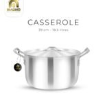 Casserole 39cm Metal Finish
