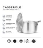 Casserole 20cm Metal Finish - Image 2