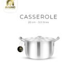 Casserole 20cm Metal Finish