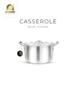Casserole 20cm Metal Finish