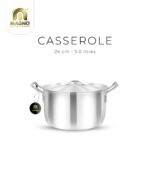 Casserole 24cm Metal Finish