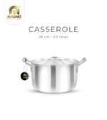 Casserole 26cm Metal Finish