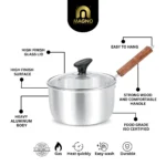 Sauce Pan 20cm with Glass Lid - Image 2