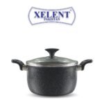Marble Casserole Pan Black