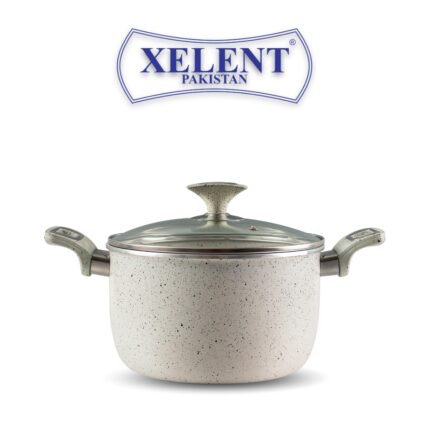 Marble Casserole Pan White