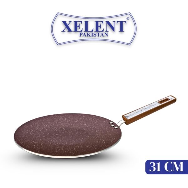 Marble Coated Tawa Maroon 31CM