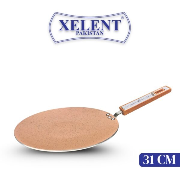 Marble Coating Tawa Mustard 31cm