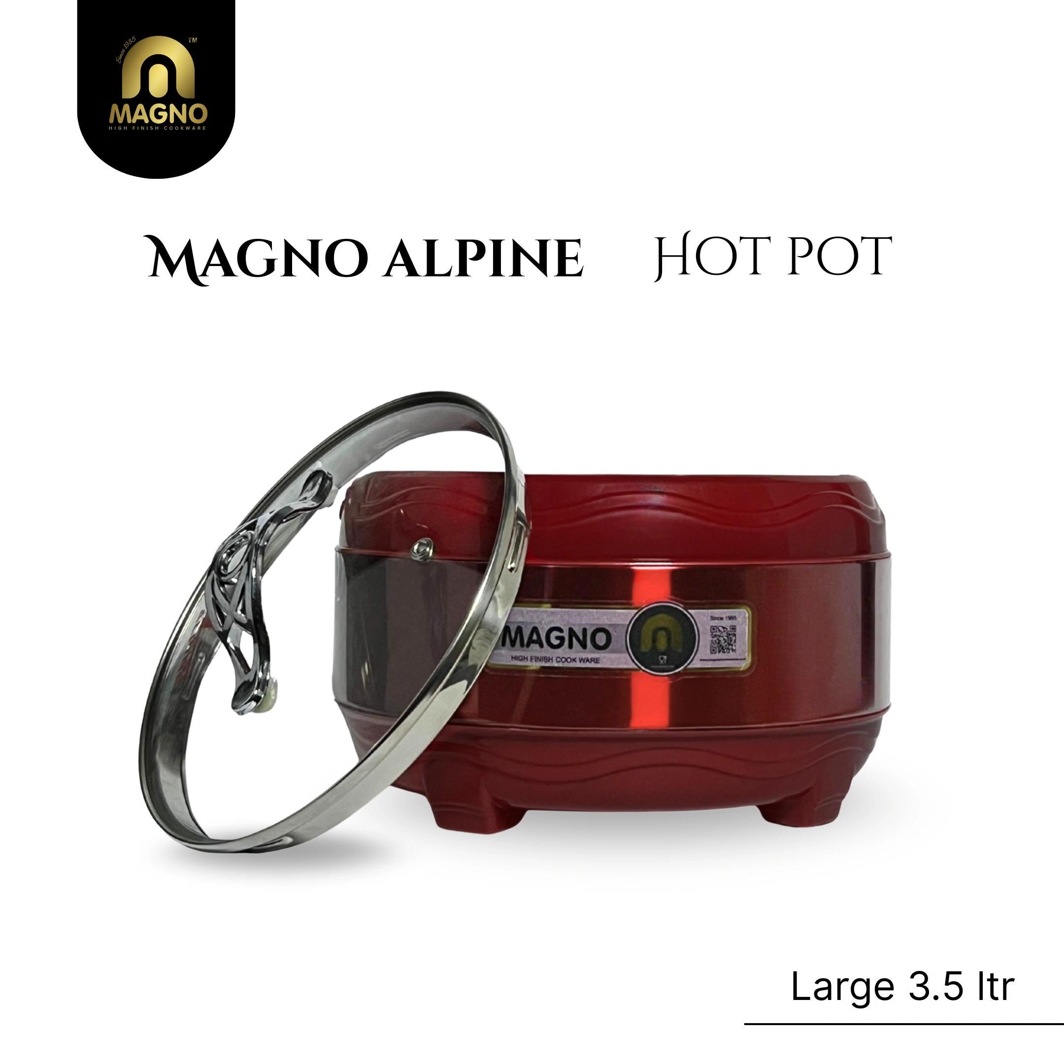 Magno alpine Hot pot large red edition Magno alpine Hot pot large red edition